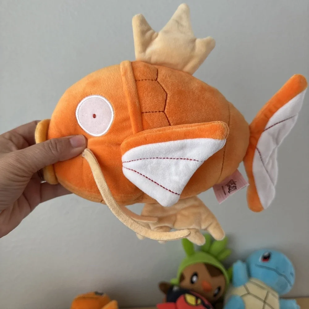 Pokemon Plush Toy Mixed Huge Lot of 15 Tomy Magicarp Scorbunny Dragonite Minun